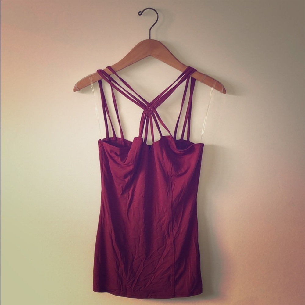Strappy tank top size M